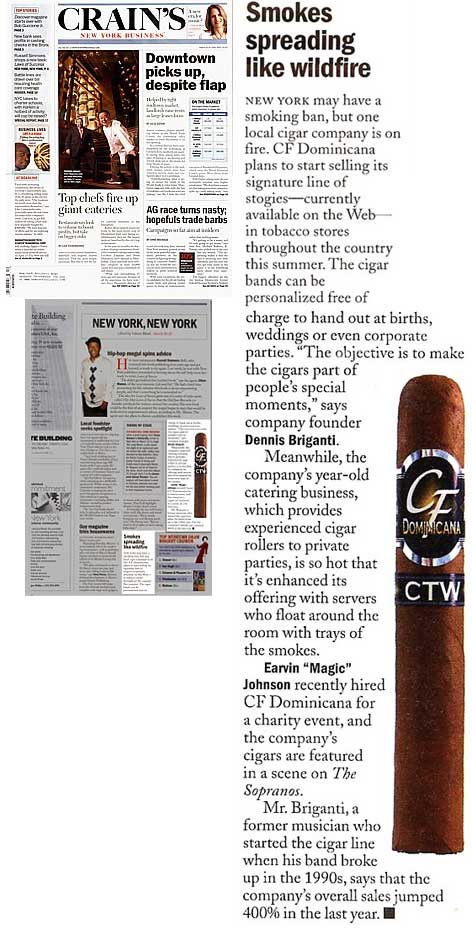 CF Cigars Press Page