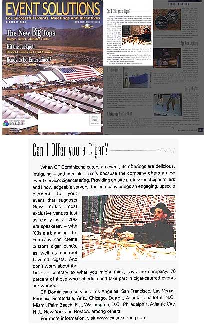 CF Cigars Press Page